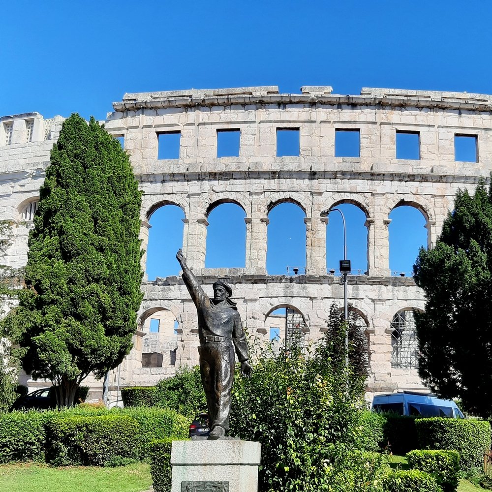 Roman amphitheater Arena Pula